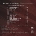 Bożena Maciejowska CD Chopin _ inlay