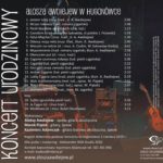 CD DVD Alosza Awdiejew w Hugonówce Koncert Jubileuszowy 2015 _back