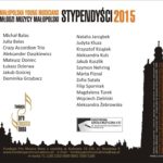 Fundacja Pro Musica Bona CD STYPENDYŚCI 2015